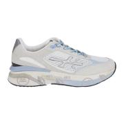 Premiata Stiliga Sneakers för Män och Kvinnor White, Herr