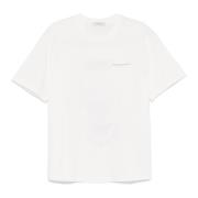 IH NOM UH NIT Vit Logotyp Tryck T-shirt Authentic Mask White, Herr