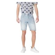 Antony Morato Bomull Herr Bermuda Kollektion Shorts Blue, Herr