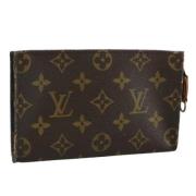 Louis Vuitton Vintage Pre-owned Canvas necessrer Brown, Dam