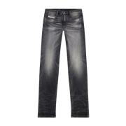 Diesel Stiliga Denim Jeans Kollektion Gray, Herr