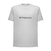 Givenchy Logo T-Shirt White, Herr