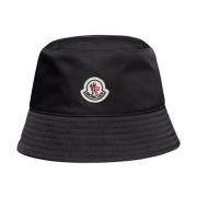 Moncler Stilren Bucket Hat för sommaren Gray, Dam