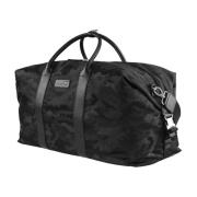 Harmont & Blaine Camouflage Resväska Duffel Black, Herr