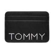 Tommy Jeans Elegant Svart Plånbok för Kvinnor Black, Dam