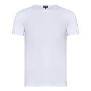 Ermenegildo Zegna Vit T-shirt för män White, Herr