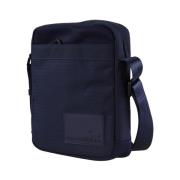 Harmont & Blaine Crossbody-väska i texturerad nylon Blue, Herr