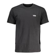 Vans Klassisk passform herr T-shirt med stiligt tryck Black, Herr