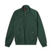 Baracuta Racing Green Harrington Jacka Green, Herr