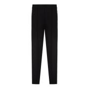 Emporio Armani Diagonal Ribbed Sweatpants Black, Herr