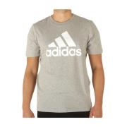 Adidas Herr Print T-shirt Gray, Herr