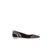 Aquazzura Snygga Svarta Espadrilles Black, Dam