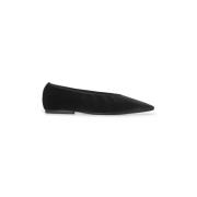 TotêMe Svarta Läder Slip-On Skor Black, Dam