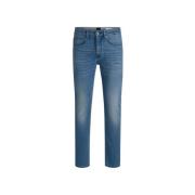 Hugo Boss Slim Fit 5-Ficka Jeans Ljusblå Blue, Herr