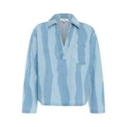 Soaked in Luxury Elegant Blus Maisa Blue, Dam