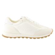 Ami Paris Vita Läder Sneakers Vår-Sommar 2025 White, Herr