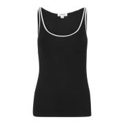 Soaked in Luxury Sportig Svart Tanktop Black, Dam