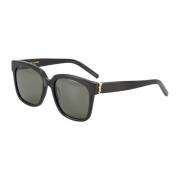 Saint Laurent Svarta solglasögon SL M40 Kollektion Black, Unisex