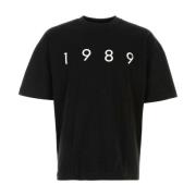 1989 STUDIO T-Shirts Black, Herr