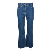 Marella Klassiska jeans med elastanblandning Blue, Dam