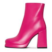 Cesare Gaspari Ankle Boots Pink, Dam