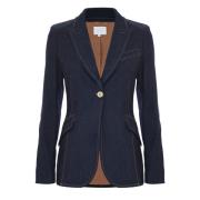 Kocca Stiliga Blazers för en chic look Blue, Dam