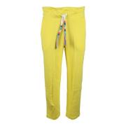 Suns Bomull Polyester Jumpsuit Yellow, Dam