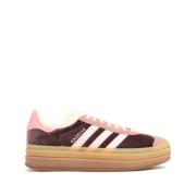 Adidas Brun Gazelle Bold Sneakers Mocka Brown, Dam