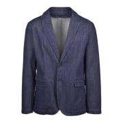 Dondup Denim blazer med knappar Blue, Herr