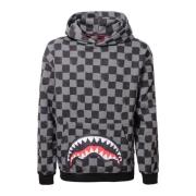 SPRAYGROUND Hoodie med Huva - Grå Gray, Herr