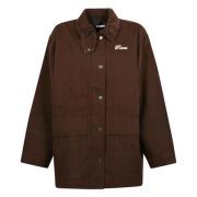 ROTATE Birger Christensen Logojacka Brown, Dam