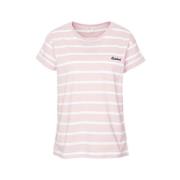 Barbour Kortärmad fick-T-shirt kollektion Pink, Dam