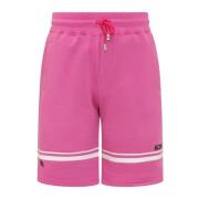 GCDS Stiliga Shorts för en Trendy Look Pink, Herr