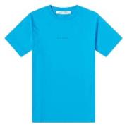 1017 ALYX 9SM Avslappnad Bomull T-shirt Blue, Herr