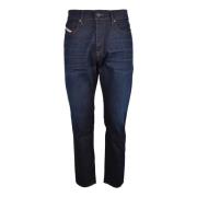 Diesel Klassiska Denim Jeans Blue, Herr