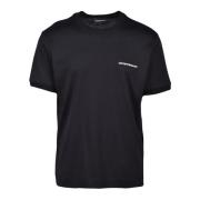 Emporio Armani Bomull T-shirt Black, Dam