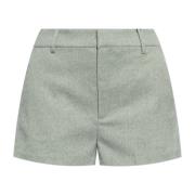 Gestuz Veckade shorts Blue, Dam