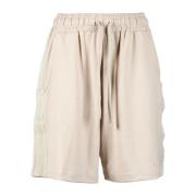 HINNOMINATE Fleece Bermuda Shorts Beige, Dam