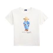 Polo Ralph Lauren Resenär Kortärmad T-shirt Nevis White, Dam