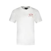 A.P.C. Vit Bomull T-shirt - Amo White, Herr