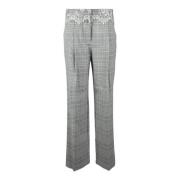 Twinset Elegant byxor med elastanblandning Gray, Dam