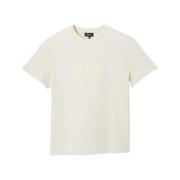 A.P.C. Ekologisk Bomull Unisex T-shirt Beige, Herr