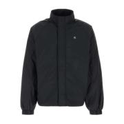 REPRESENT Funnel Neck Jacket Black, Herr