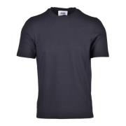 Alpha Studio Bomull Elastan T-shirt Blue, Herr