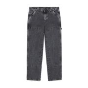 IUTER Dubbel Knä Denim Jeans Gray, Herr