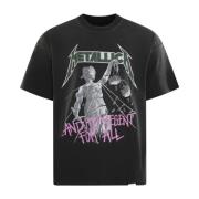 REPRESENT Metallic Justice T-Shirt Black, Herr