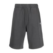 AMBUSH Logo-Print Elastiska Track Shorts Gray, Herr