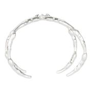 MISBHV Mystisk svart opal silverarmband Gray, Unisex