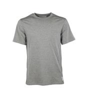 DEPARTMENT FIVE Sprint T-shirt i grå melange Gray, Herr