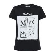 Max Mara T-shirt Colibri Black, Dam